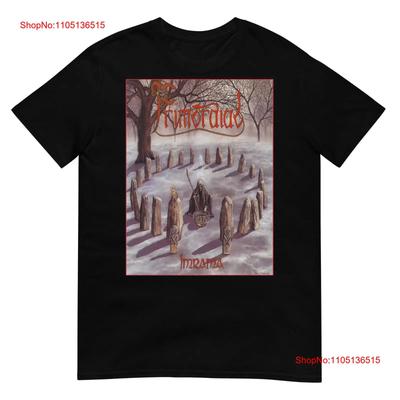 PRIMORDIAL Imrama Односторонняя Футболка винтажная Стирка Унисекс Мягкая Стильная Повседневная Растягивающаяся Дышащая Немного Удобная