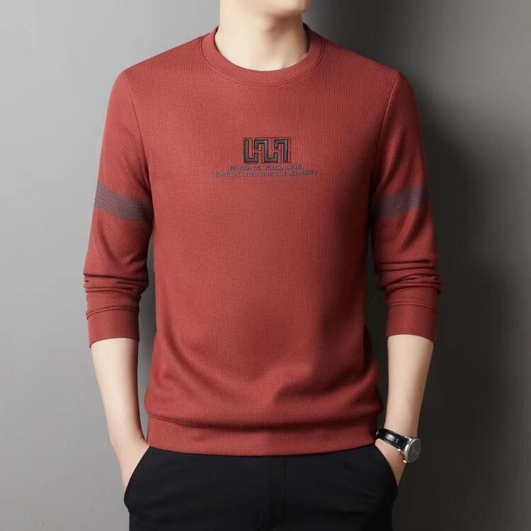 Новая бархатная и утолщенная осенне-зимняя универсальная повседневная толстовка с длинными рукавами и круглым вырезом с принтом