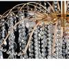 Light Luxury Crystal Chandelier, Grand Living Room Light, Creative Bedroom Lighting, Restaurant Lighting