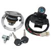 Fuel Gas Cap Ignition Switch Seat Lock for Kawasaki EX 125 250 R 300 Ninja 250SL Z 250 300  51049-5007 51049-5009