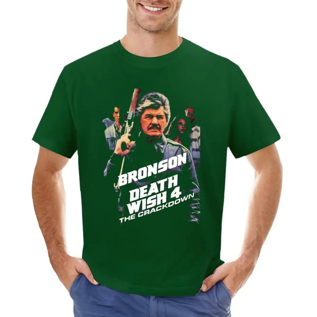 Death Wish 4 The Crackdown Classic T-shirt kawaii clothes vintage clothes mens vintage t shirts