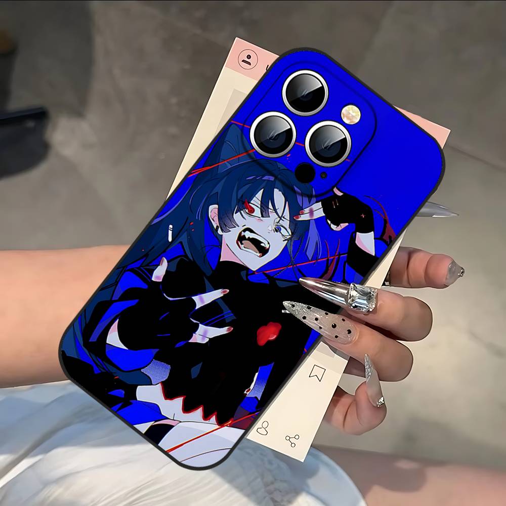 Ado Japanese Singer Black Phone Case That Fits For IPhone 17,16,15,11,13,14 Pro Max,Plus,X,Xr,Xs Max,13Mini