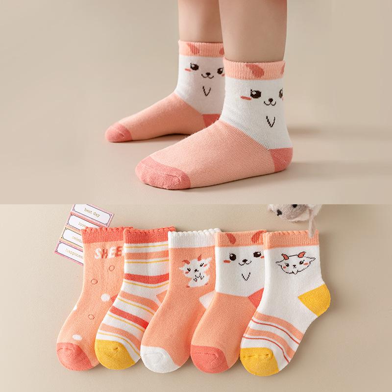 Детские носки среднего размера Love Terry Socks, ветрозащитные, теплые, износостойкие, универсальные, принцесса