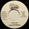 7inch Record MACKA DIAMOND / G MONEY - Pose Pon / Change Mi NONE Yellow Moon Rec 2005 Jamaica Reggae, Ska & Dub Used