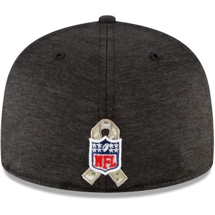 Casquette 59FIFTY - New Era - Seattle Seahawks - Noir - 100% Polyester - Taille 7 1/4