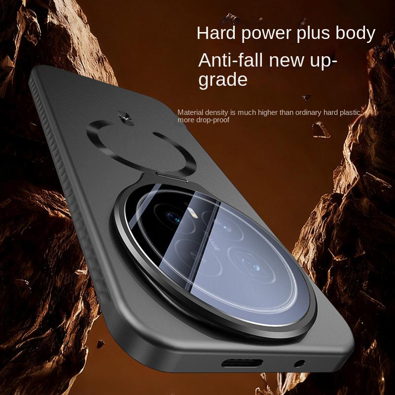 Защитный чехол с задней панелью, устойчивой к царапинам, и скрытым держателем для камеры для Honor Magic 8 Pro magic8 с кольцом MagSafe