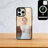 Чехол для телефона с Эммой Стоун для iPhone 17, 16, 15, 14, 13, 12, 11 Plus, Pro, магнитный, для беспроводной зарядки Magsafe