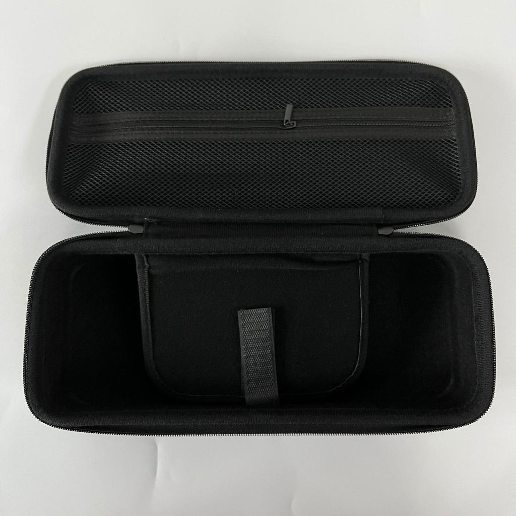 PS5 Portal EVA Hard Shell Case Remote Player, Shockproof Portable Protective Bag Anti-drop Travel Storage Case with Mesh Pocket (Only Case)