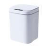 Auto Rubbish Bin LED Light Trash Holding One Button Switch Durable Space Saving Auto Rubbish Bin Kitchen Supply