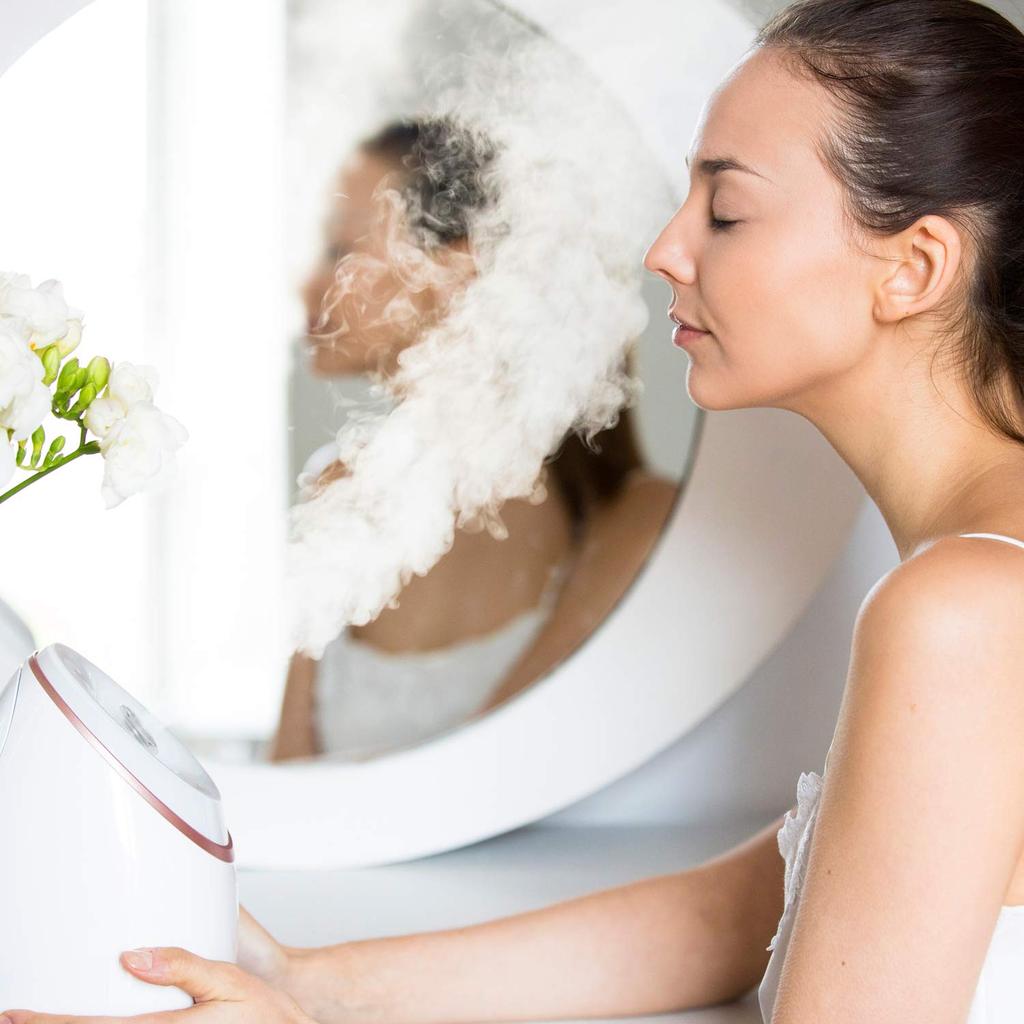 Revlon Facial Beauty Steamer for Dry Skin Care After Washing Your Face or Before Makeup REVLON RVSP3537J