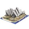 Frandy Nanoblock Landmark Большое здание Сиднейского оперного театра SM9916, смешанные цвета, популярные корейские игрушки