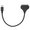 Адаптер USB на SATA Скорость передачи 6 Гбит/с АБС для 2,5-дюймовых HDD SSD 7-15 мм со светодиодным индикатором для Windows