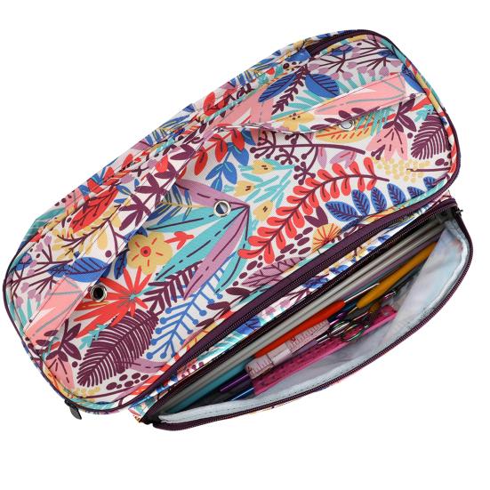 Tote Bag Unique Pattern Large Capacity Oxford Cloth Yarn Storage Bag with Handle for Home