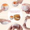 Toys Squishy Dumpling Stress Ball for Adults Squeeze Dough Ball Stress Relief Toy Stretchy Fidget Sensory for ADHD Kids