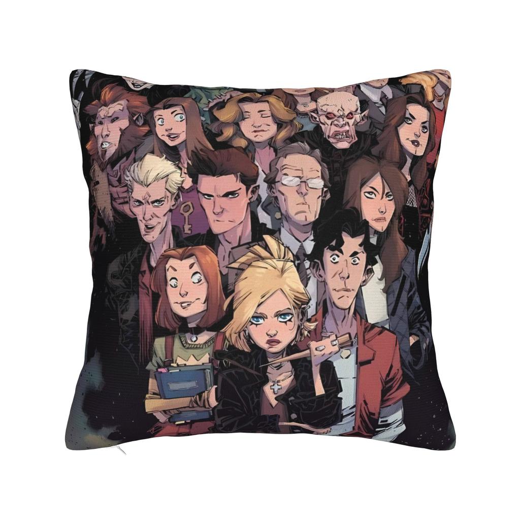 Pillow Case Buffys the V-Vampire Slayer Comfy Pillow Cover For Office Car Home Decor Cute Funny Pillowcases