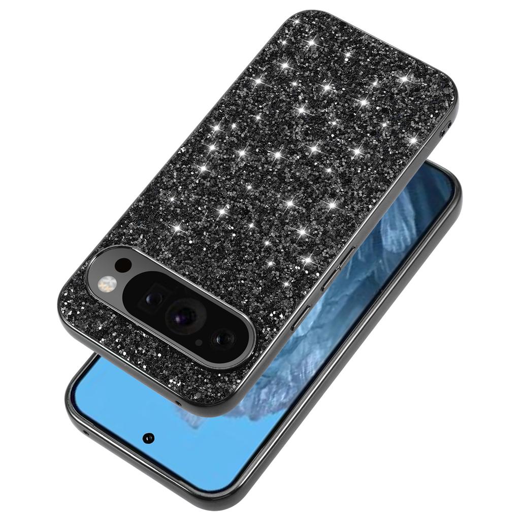 Для Google Pixel 9/Pixel 9 Pro Чехол Блестки Блинг TPU+PC Крышка Аксессуар для мобильного телефона Оптом