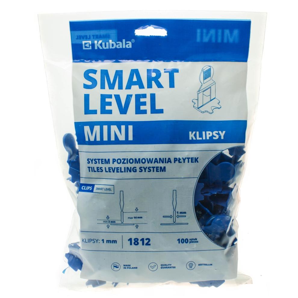 Kubala Smart Level Mini Clips 1Mm 100Pcs 1812