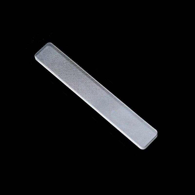 1 шт., нано-стеклянная пилочка для ногтей, шлифовальная полоска для ногтей, полировка, шлифовальная полоска, принадлежности для маникюрного салона, прозрачные