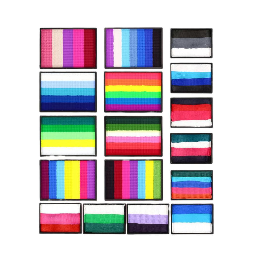 Водорастворимая радужная краска для лица для детей