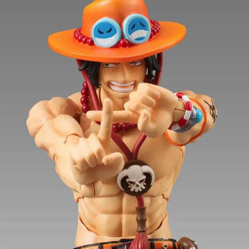 Аниме One Piece 18 см BJD Суставная Подвижная ACE ПВХ Фигурка Действия Коллекционная Модель Игрушки