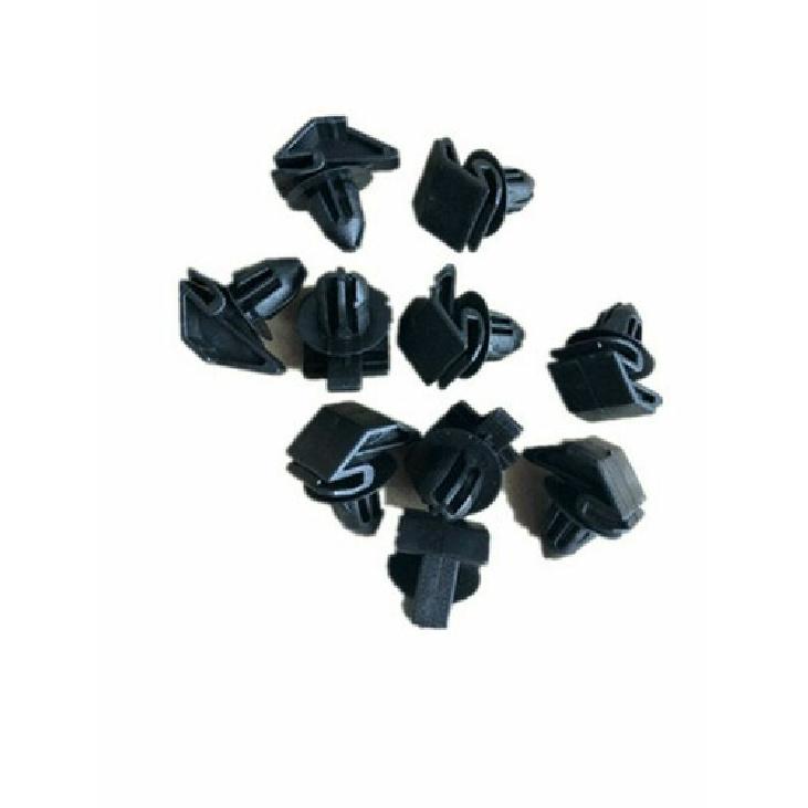 For Ford Focus W790225S900 Fender Corner & Rocker Moulding Clip 10Pc Black Nylon
