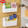 2/1 шт., настенный кухонный шкаф, защитная пленка для дверей, сумка для хранения, стеллаж для ванной комнаты, пластиковая коробка, кухонный органайзер