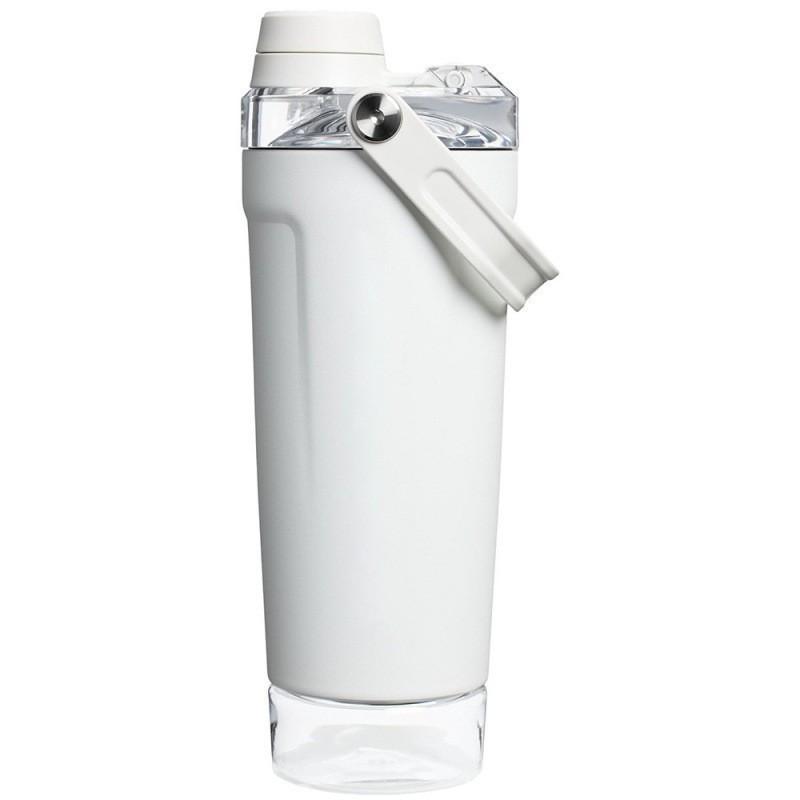 Double Wall Stainless Steel Insulated Tumbler With Handle Tea Strainer 600ml Outdoor Travel Cup Camping Hiking Office