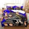 Комплект постельного белья Bleach Kuchiki Rukia Single Twin Full Queen King Size, комплект постельного белья Aldult Kid Bedroom Duvetcover Sets 3D Print Anime
