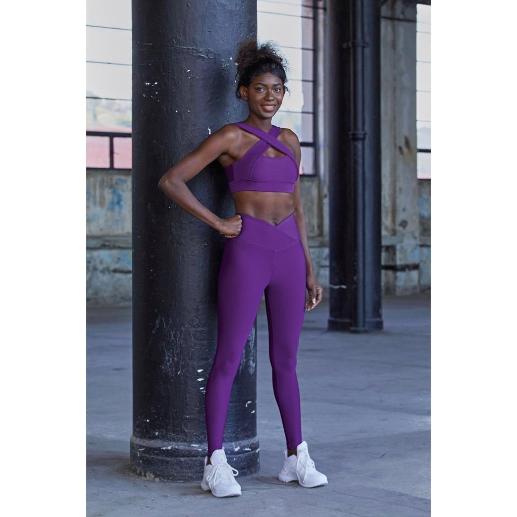 Slim Fit Waist Design Gathering High Waist Sport Leggings