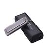 Chromatic Harmonica 10 Holes 40 Notes C Key Silver With Exquisite Box