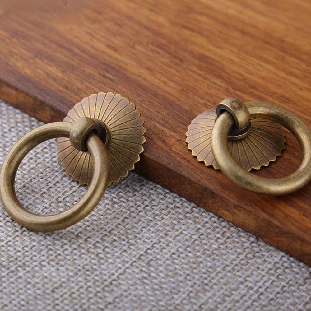 Кольца-пуллеры Ручки Ручки для ящиков Фурнитура Дверной молоток Мебель