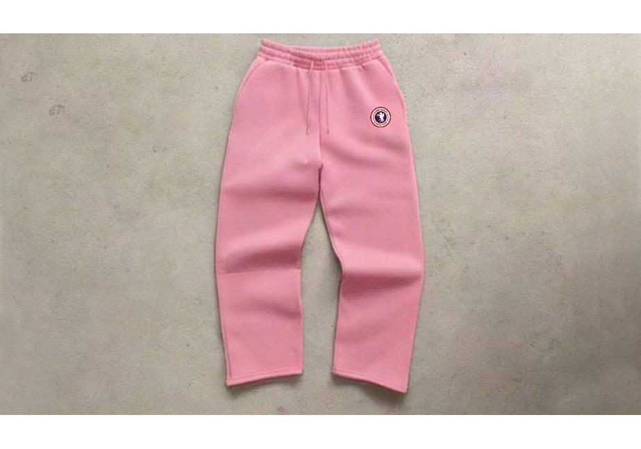 Unisex Plus Velvet Hoodie & Wide-Leg Pants Two-Piece Sports Set