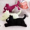 40/60/80CM Cuddly Shadow Colour Cat Plush Pillow Doll Cartoon Stuffed Cat Plushie Girl's Toys Sofa Bed Room Decoration