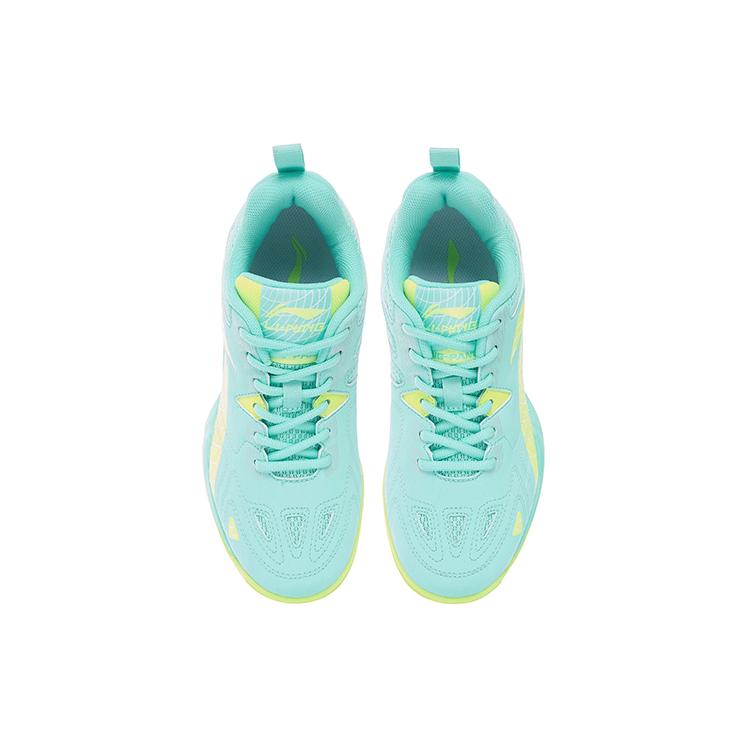 Li Ning Hawkeye 2.0 PRO Низкие Подушка Нескользящие Износостойкие Обувь для Настольного Тенниса Унисекс Зеленый APTT005-4