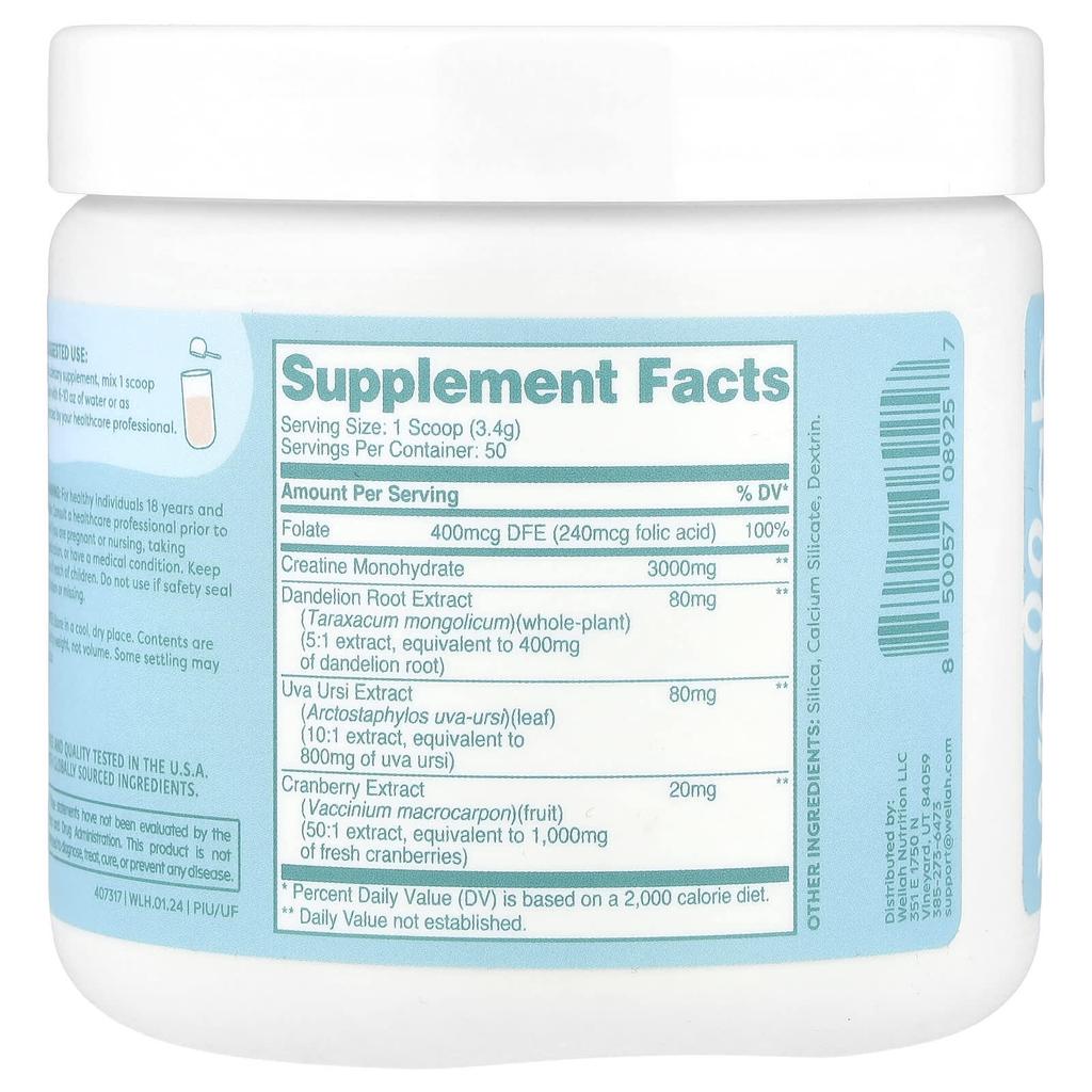 Pump-It-Up-Creatine, Unflavored, 170G (6.1Oz)