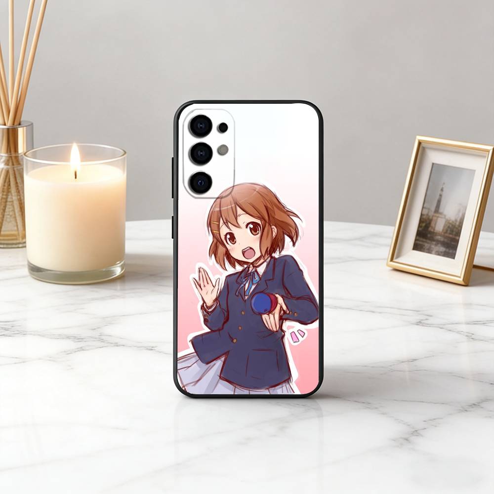 K-K-ON Музыка Y-Юи Х-Хирасава-yh Чехол для телефона для Samsung S25,S24,S21,S22,S23,S30,Ultra,S20,Plus,Fe,Lite,Note,10,Черный чехол