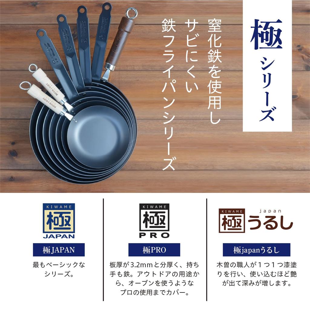River Light Kiwami JAPAN Железная сковорода для стейков M Nitride Nitriding Совместимо с IH Rust Resistant Сделано в Японии J1929