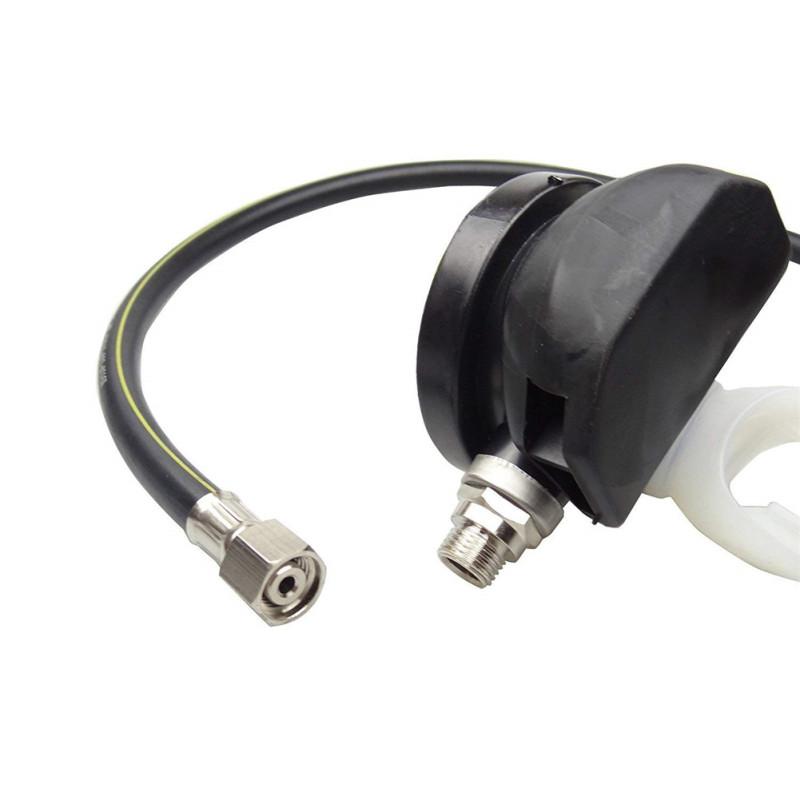 Регулятор дыхания для дайвинга Вторичный редуктор давления Респиратор для дайвинга с укусом в рот и аквалангом