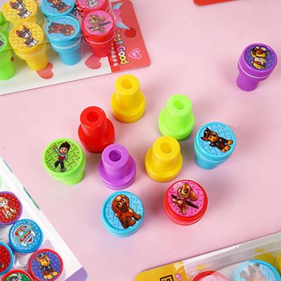 10/20/30pcs Cartoon Cute Self-Inking Stamp Mini Stamp Set Event Giveaways Birthday Party Favors Small Gifts Supplies