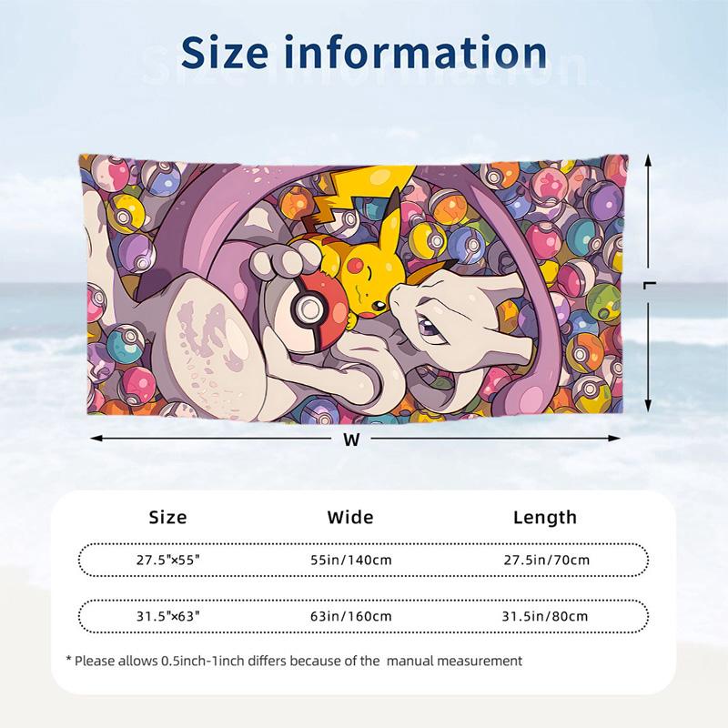 Digimon Beach towels also serve as bath towels summer essential a musthave for the outdoors the beach and the pool