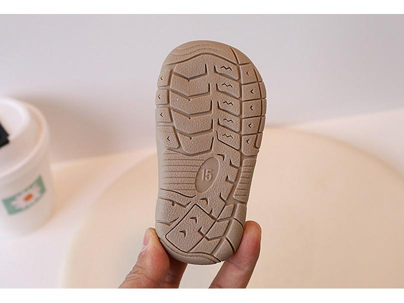 Anti-Collision Baby Sandals - Soft Bottom Closed-Toe Shoes for Toddlers, Boys & Girls (Ages 1-3)