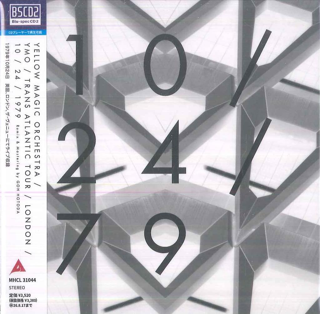 CD YELLOW MAGIC ORCHESTRA YMO TRANS ATLANTIC TOUR ЛОНДОН 102 MHCL31044 SONY MUSIC 2025 Япония Оби Японский Поп-Рок