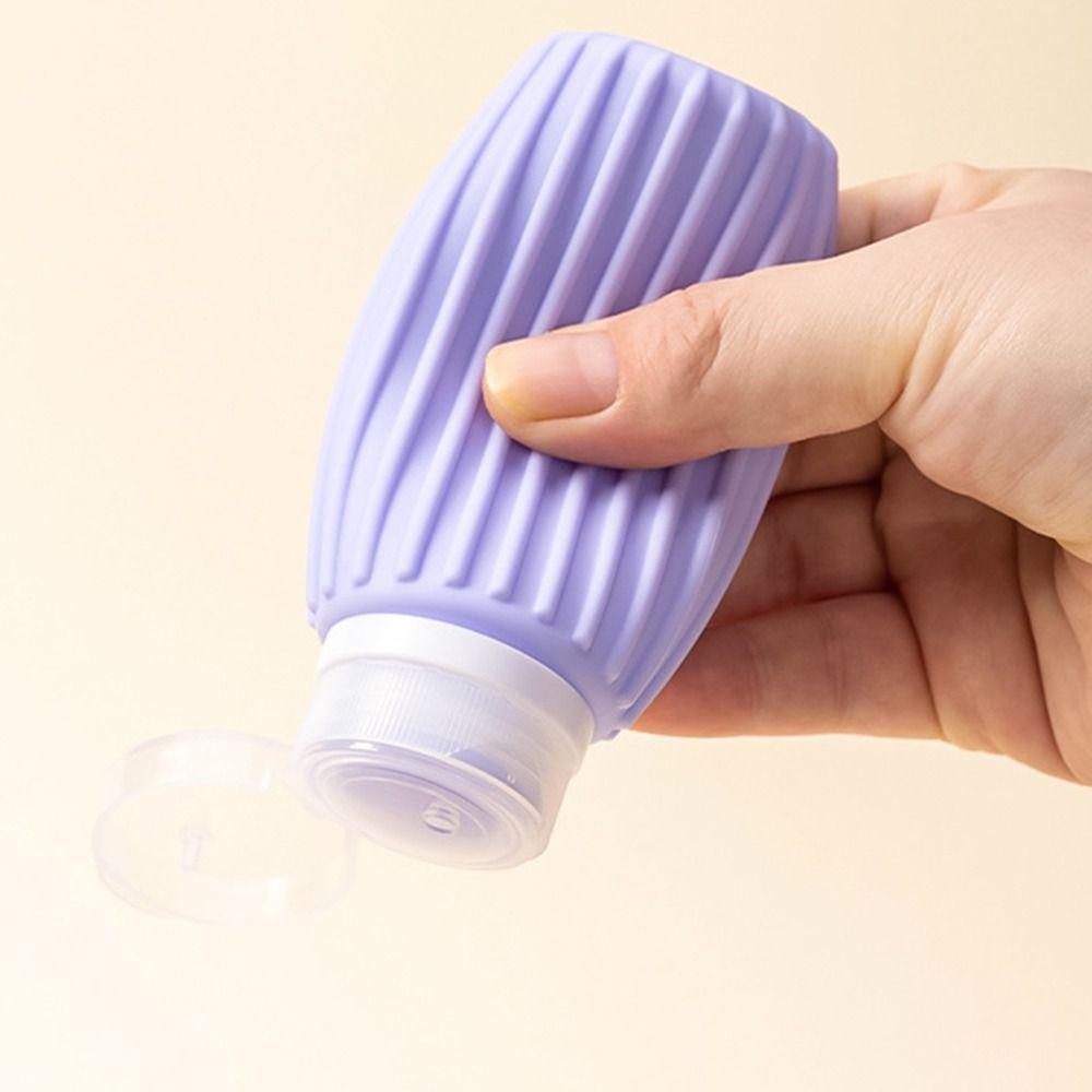 Пустой контейнер для лосьона 60/90 мл, шампунь для розлива, портативные силиконовые многоразовые бутылочки, для путешествий