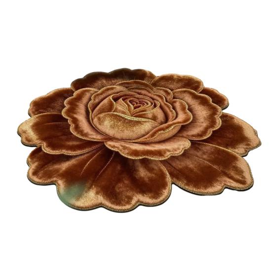 Коврик для пола Традиционный китайский цветочный дизайн Несколько размеров Спальня Мягкий ковер Гостиная Спальня Дверь