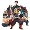 Anime Figure Rengoku Kyoujurou Action Figure Demon Slayer Kamado Tanjirou Hashibira Inosuke Figurine Toys