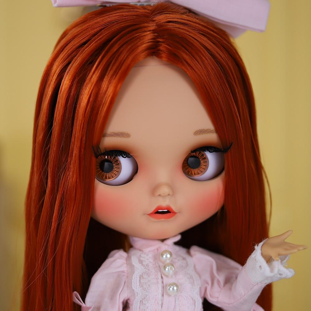 Кукла ICY blyth 1/6, кукла BJD, шарнирное тело, коричневая кожа, матовое лицо, 30 см, игрушка в подарок, аниме для девочек SD