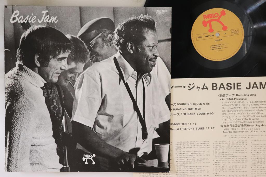 LP Record COUNT BASIE - Basie Jam MW2125 PABLO 1975 Japan Jazz Used