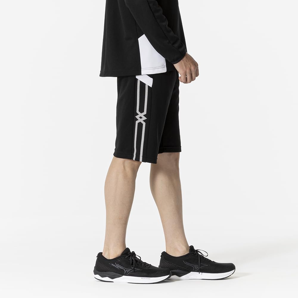 Mizuno Тренировочные шорты MC Line, Разминочные шорты, Влагоотводящие, Быстросохнущие, Унисекс, Размер 32MDB111, Черный, Размер S