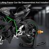 1:9 Kawasaki H2r 1000rr Сплав Мотоцикл Литые Модели Машинки Игрушки Управление Передним Колесом Звук Свет Мотоцикл Подарки на День Рождения для Мальчика