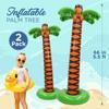 2Pack Giant Inflatable Palm Trees Summer Beach Backdrop Kids Favors Hawaiian Tropical Birthday Luau Pool Party Decoration Toy